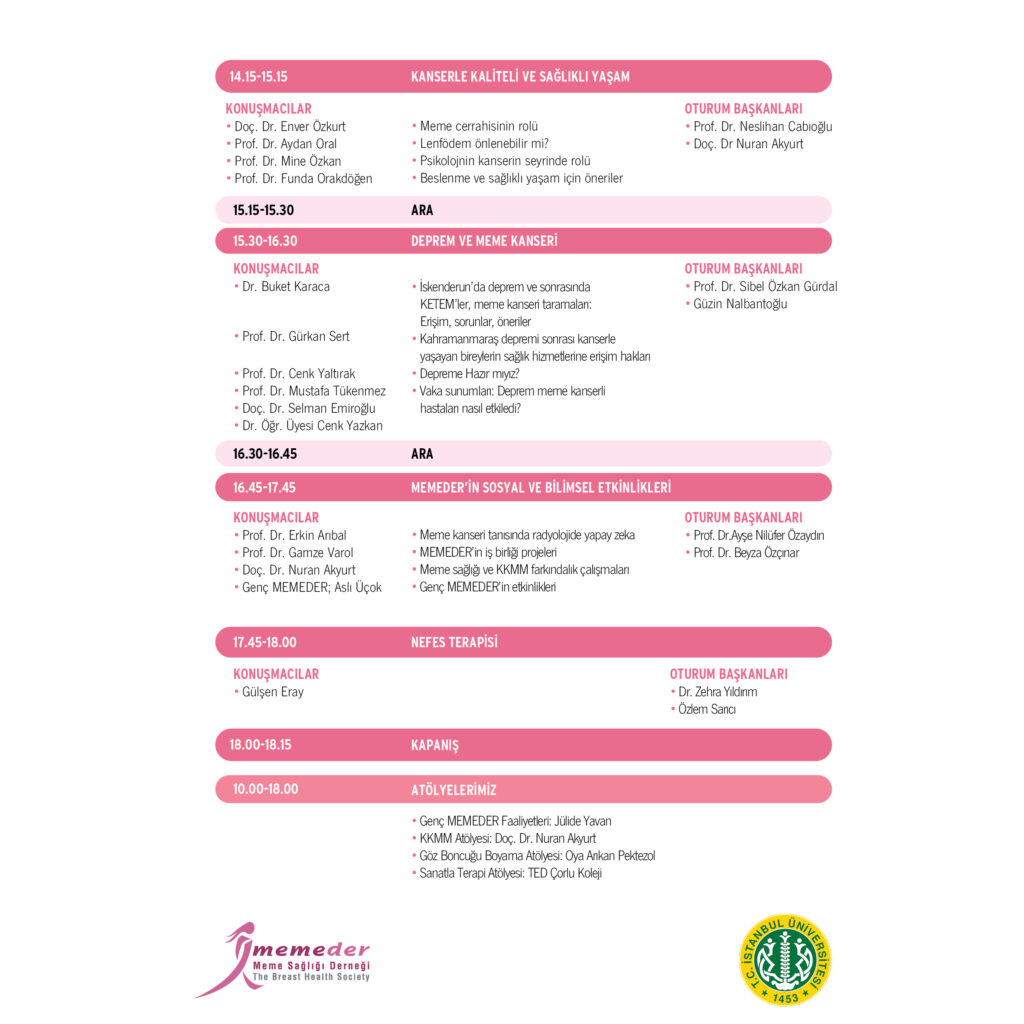 Pembe Festival 2023 Programı