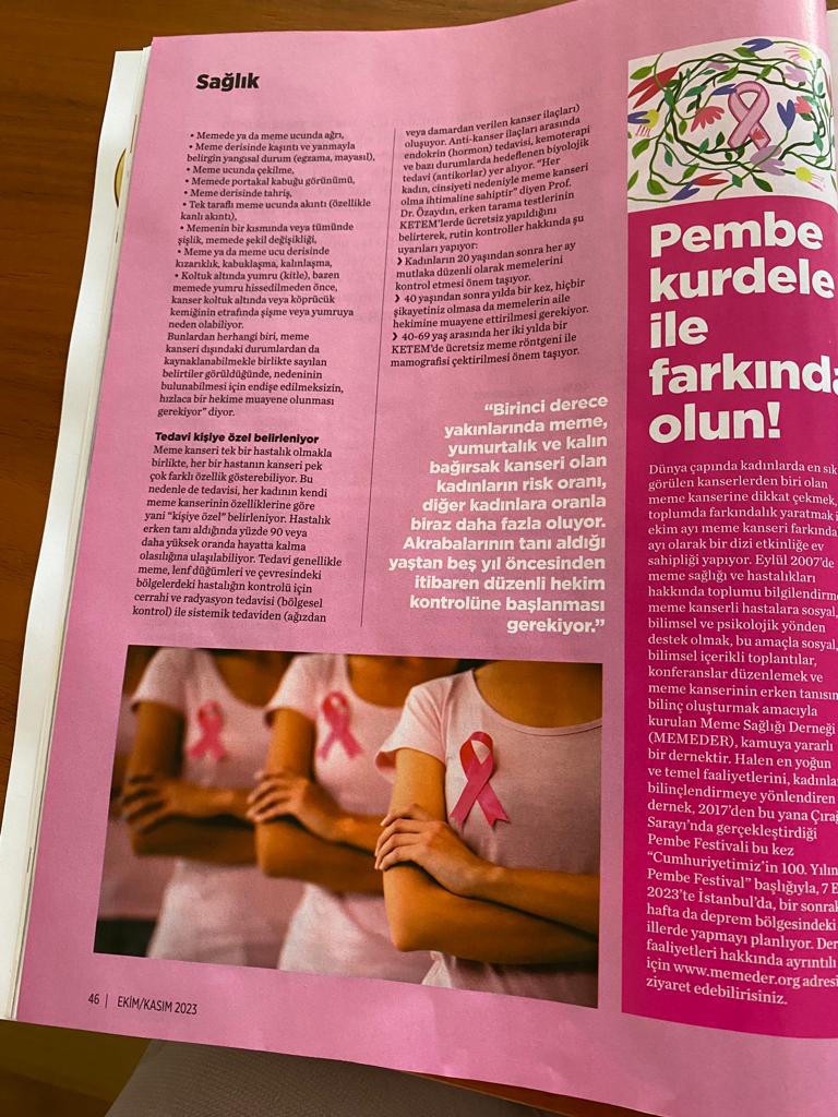 Meme Kanserinde Farkındalık Şart Formsante